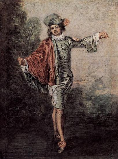 Jean antoine Watteau Der Gleichgutige china oil painting image